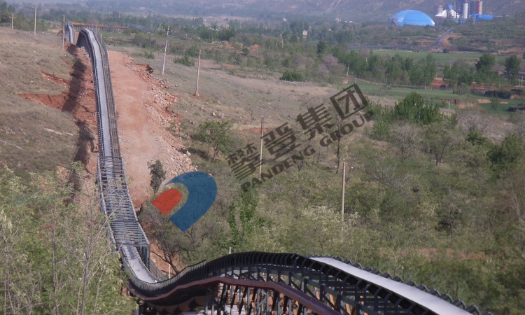 Horizontal Curving Belt Conveyor